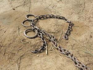discarded chain